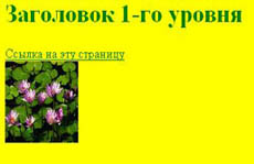 Ссылки и изображения в HTML